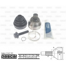G1A013PC PASCAL Шарнирный комплект, приводной вал
