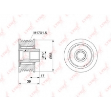 PA1124 LYNX Муфта свободного хода генерато