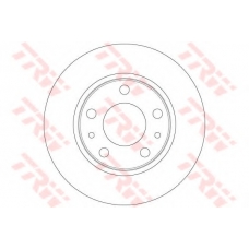 DF6412 TRW Тормозной диск