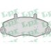 05P481 LPR Комплект тормозных колодок, дисковый тормоз