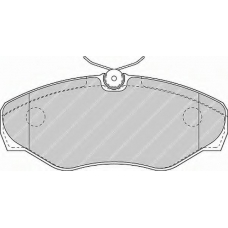 T0610225 RAMEDER Комплект тормозных колодок, дисковый тормоз