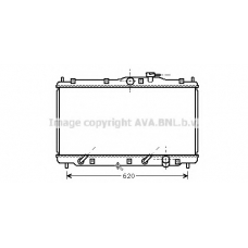 HD2079 Prasco Радиатор, охлаждение двигателя