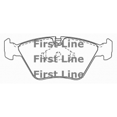 FBP3022 FIRST LINE Комплект тормозных колодок, дисковый тормоз