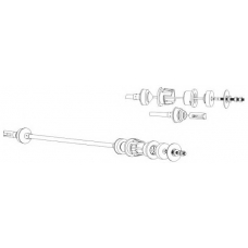 CT01148 KAWE Трос, управление сцеплением