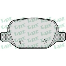 05P871 LPR Комплект тормозных колодок, дисковый тормоз
