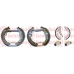 K 28 011 BREMBO Комплект тормозных колодок