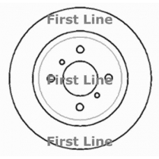 FBD1424 FIRST LINE Тормозной диск
