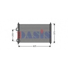102007N AKS DASIS Конденсатор, кондиционер