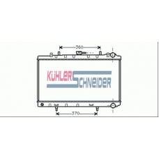 1600441 KUHLER SCHNEIDER Радиатор, охлаждение двигател