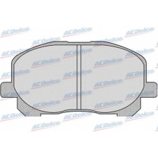 AC697681D AC Delco Комплект тормозных колодок, дисковый тормоз