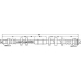 FBH6107 FIRST LINE Тормозной шланг