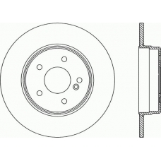 BDR1316.10 OPEN PARTS Тормозной диск