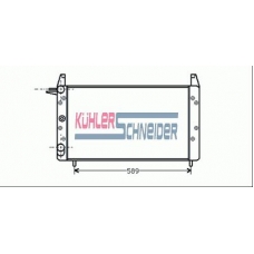 1703001 KUHLER SCHNEIDER Радиатор, охлаждение двигател