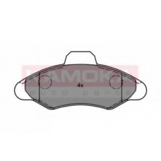 JQ1011234 KAMOKA Комплект тормозных колодок, дисковый тормоз