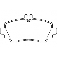 23070 170  2 4 T4103 TEXTAR Колодки тормозные