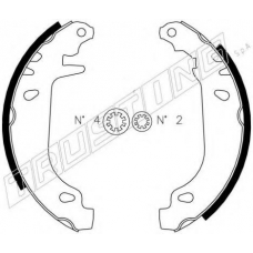 022.032 TRUSTING Комплект тормозных колодок