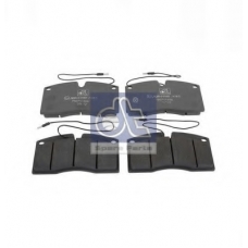 6.95116 DIESEL TECHNIC Комплект тормозных колодок, дисковый тормоз