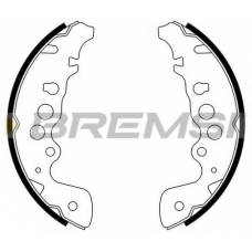 GF0913 BREMSI Комплект тормозных колодок