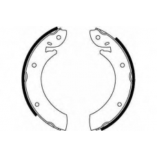 GS6087 TRW Комплект тормозных колодок