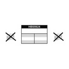 HBS5624 QUINTON HAZELL Тормозной шланг