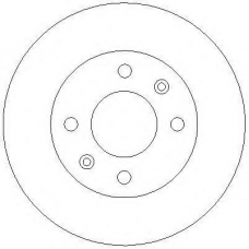 AC2027D AC Delco Тормозной диск