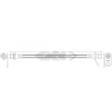 338630 SPIDAN Тормозной шланг