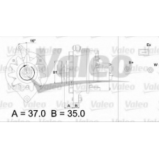 433471 VALEO Генератор