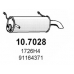 10.7028 ASSO Глушитель выхлопных газов конечный