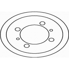 7D0639 KAWE Тормозной барабан