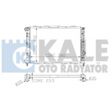 230700 KALE OTO RADYATOR Радиатор, охлаждение двигателя