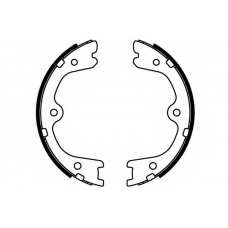 S831 SIMER Комплект тормозных колодок
