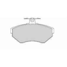 FD6777N NECTO Комплект тормозных колодок, дисковый тормоз