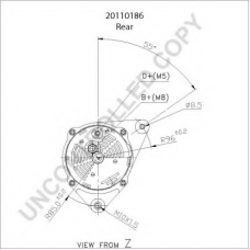 20110186 PRESTOLITE ELECTRIC Генератор