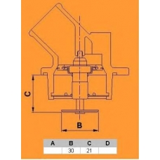 6249.92 CALORSTAT by Vernet Термостат, охлаждающая жидкость