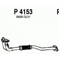 P4153 FENNO Труба выхлопного газа