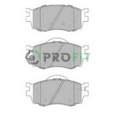 5000-1905 C PROFIT Комплект тормозных колодок, дисковый тормоз