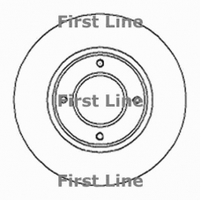 FBD337 FIRST LINE Тормозной диск