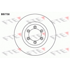 BS7758 FTE Тормозной диск