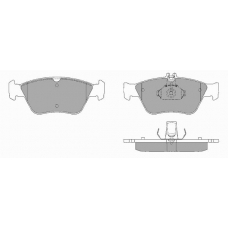 693.1 SIMER Комплект тормозных колодок, дисковый тормоз
