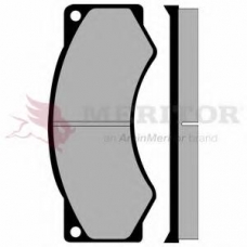 MDP376 MERITOR Комплект тормозных колодок, дисковый тормоз