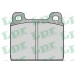 05P027 LPR Комплект тормозных колодок, дисковый тормоз