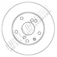 FBD1375 FIRST LINE Тормозной диск