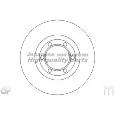 C654-01 ASHUKI Тормозной диск