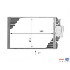 8FV 351 211-181 HELLA Испаритель, кондиционер