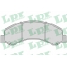 05P1064 LPR Комплект тормозных колодок, дисковый тормоз