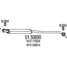 01.50690 MTS Средний глушитель выхлопных газов