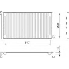 350203152000 MAGNETI MARELLI Конденсатор, кондиционер