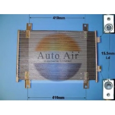 16-9788 AUTO AIR GLOUCESTER Конденсатор, кондиционер