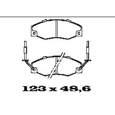 BL1226B2 FTE Колодки тормозные