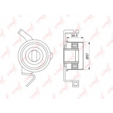 PB1119 LYNX Ролик натяжной